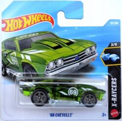 Mattel '69 Chevelle X-raycers zöld áttetsző! ('69 CHEVELLE)