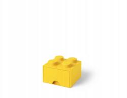 LEGO® 40051732 Építőkocka tároló doboz fiókkal 2x2 sárga