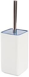 Bizzotto Perie toaleta ceramica alba albastru Ø 9 cm x 31h (3395)