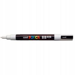 uni Pigmentmarker . Posca fehér. PC-3M. . UNI (PC-3M)