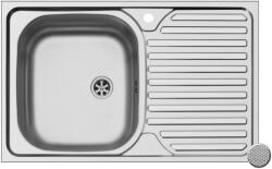 Pyramis Chiuveta inox Ecoline CORE - inox 800mm 500mm ST, 1 cuva 1 picurator, 80x50 cm (101039801) Chiuveta