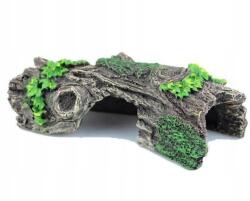  Akvárium dekoráció műgyanta törzs 16×8×5 cm búvóhely garnélák és halak számára (0000001234565)