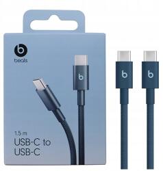 Apple Eredeti Usb-c Usb-c Kábel Apple Beats 1.5m Fonott Navy (MDGE4ZM/A)