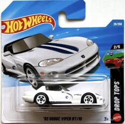 Mattel (th) '92 Dodge Viper RT/10, fehér Hot Wheels 1: 64 (JJM01)
