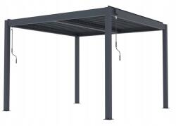 G21 Austin Premium 3x3 m bioklimatikus pergola, antracit alumínium (BP-G21-3X3M_ALU) - allegro
