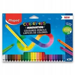 Maped Color'Peps Infinity zsírkréta 24 színben (861601)
