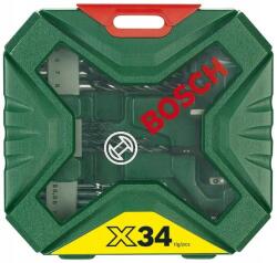 Bosch Fúró- És Bitkészlet Classic X-line 34 Db-os (X-Line Classic)