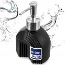 Orion Fürdőszobai folyékony szappan adagoló gél tartály fekete 180 ml (8592381243227)