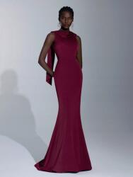 Shein Bordó Fűzős Estélyi Ruha Finom Békával 34 1KA (sz25052841244692900-M)