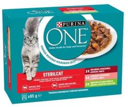 ONE Sterilcat ízkeverék nedves macskaeledel ivartalanítás után 12x85 (802646)