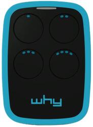 WHY Evo Telecomanda poarta garaj patru canale cod saritor 433.92MHz Why Evo-Sky Blue (854) (Why Evo–Sky Blue)