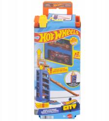 Mattel Hot Wheels: Turbó start garázs 2db kisautóval Mattel