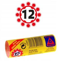  Mackó kapszulák "12" tekercselt koszorú 240 db (0240)