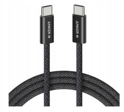 Anker 2 db Usb kábel Anker Zolo Usb-c Usb-c kábel 240W fekete (A8060H12)