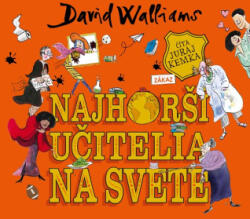 Canongate Books Ltd Audiokniha Najhorší učitelia na svete | David Walliams