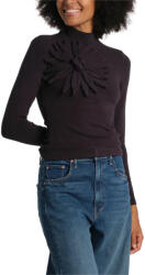 FARM RIO Bluză Long Sleeve Flower 360498-C03 black