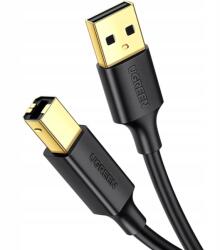 UGREEN Usb Type-B kábel Usb 2.0 férfi nyomtatóhoz 480 Mbps 1 m fekete (US135)