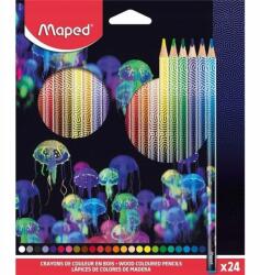 Maped DeepSea színes ceruzák 24 db 831705 Maped Maped (3154148317050)