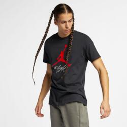 Jordan JUMPMAN FLIGHT HBR TEE S BLACK/GYM RED | Bărbați | Tricouri | Negru | AO0664-010