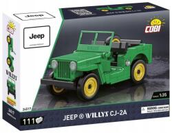 COBI Jeep Willys CJ-2A Zöld, Cobi (24517)