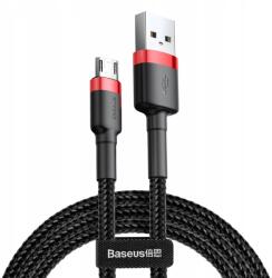 Baseus Cafule Baseus kábel CAMKLF-B91 Usb-a micro Usb 2.4A 1 m fekete-piros (CAMKLF-B91)