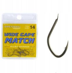 Drennan Wide Gape Match Horgok 14 10 db (Drennan haczyki Wide Gape Match 14)