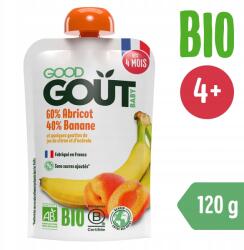 Good Gout Bio Sárgabarack banánnal (120 g) (3760269312760)