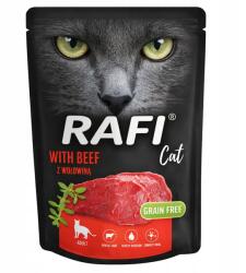 RAFI Cat Adult Marhahússal 300g Gabonamentes Nedves Macskaeledel (5902921394785)