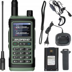 Baofeng Rövidhullámú Rádiókészülék Baofeng UV-17E Walkie Talkie Pmr Vhf Uhf Usb-c (UV-17E Green)