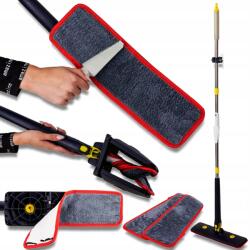 WMC Felmosó kinyomó mechanizmussal forgó mikroszálas pillangó Wmc Tools (56856)