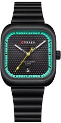 Curren Ceas bărbătesc CURREN CI-41642 - Negru / Verde KP41642 Ceas