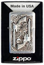 Zippo Öngyújtó Zippo Revolver Emblem 2001654 Szélálló Benzines (ZIPPO)