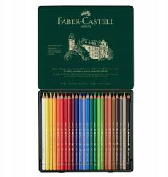 Faber-Castell Polychromos olajkréták, 24 db, fémdobozban