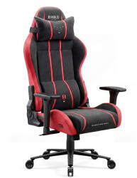 Diablo Chairs Gamer Szék Anyag Fekete-Piros Diablo X-One Bloody Mary Normal (2356)