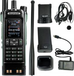 Baofeng DM-32E Htq Dmr Fm Vhf Uhf Airband Gps Aprs Usb-c Repülőgép Sávszélesség 10W (Baofeng Radiotelefon DM-32E HTQ)