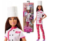 Mattel Barbie Karrier Pastry Chef Doll Szett Cukrász baba kiegészítők HKT67 (HKT67)