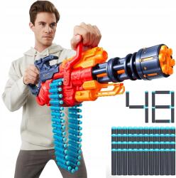 ZURU Minigun nyílvessző Crusher X-shot Puska Pisztoly +48 Nyíl 36382 (Crusher czerwony)