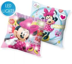 Disney Minnie Style Icon LED világító párna, díszpárna 40x40 cm (EWA20877WD) - sziporkashop