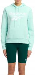 Reebok Női kapucnis pulóver Identity Big Logo Fleece Glitch Aqua S