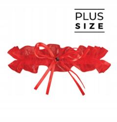 Julimex Grenada PW-98 Harisnyakötő Plus Size Piros Szalagavató Nagyobb Kerület (5905172670622)