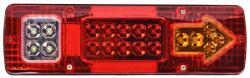  LED-es kombinált hátsó lámpa univerzális 12-24V vízálló 2db