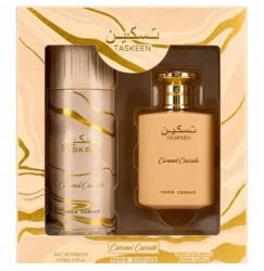 Paris Corner Taskeen Caramel Cascade Apă de parfum Spray Sets Desodorante Spray 100ml