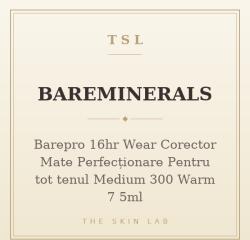 bareMinerals Barepro 16hr Wear Corector Mate Perfecționare Pentru tot tenul Medium 300 Warm 7 5ml