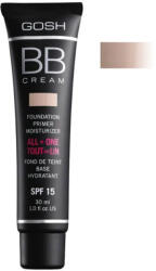 GOSH BB Cream Foundation Primer Moisturizer 02 Beige 30ml