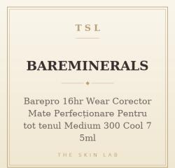 bareMinerals Barepro 16hr Wear Corector Mate Perfecționare Pentru tot tenul Medium 300 Cool 7 5ml