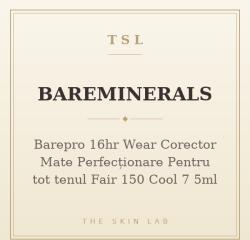 bareMinerals Barepro 16hr Wear Corector Mate Perfecționare Pentru tot tenul Fair 150 Cool 7 5ml