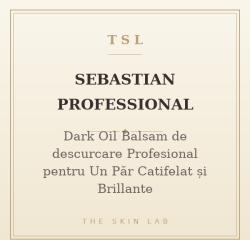 Sebastian Professional Dark Oil Balsam de descurcare Profesional pentru Un Păr Catifelat și Brillante