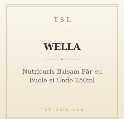 Wella Nutricurls Balsam Păr cu Bucle și Unde 250ml