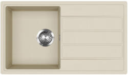 Evido EASY 45 S gránit mosogató, 760 x 440 mm, bézs (105980) - gepradar