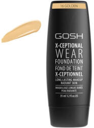 GOSH X-Ceptional Wear Foundation Long Lasting Makeup 16 Golden 35ml